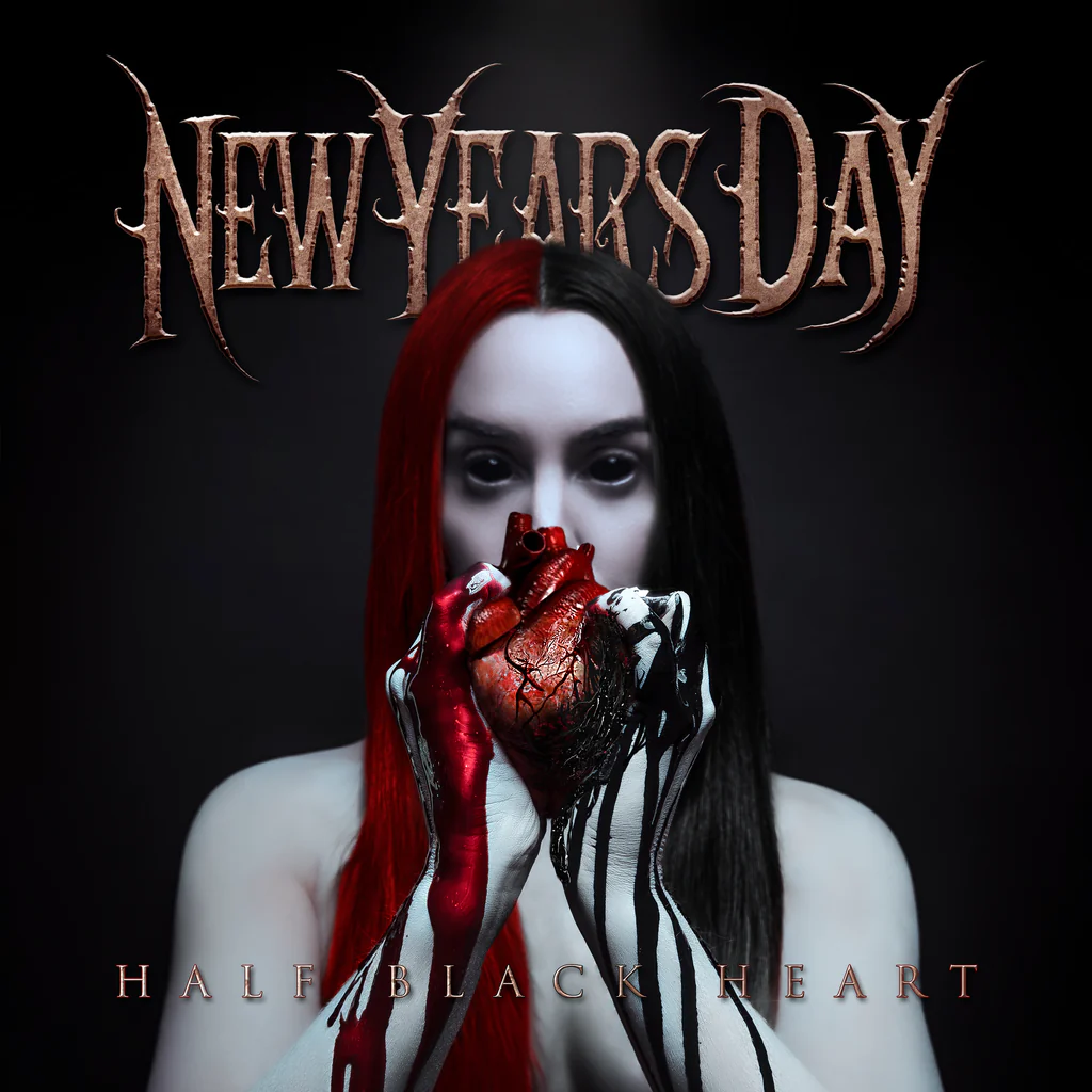 New Years Day - Half Black Heart (Ltd. deep blood red LP).